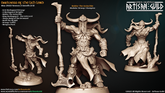 Baldur the Invincible 3D-printed model